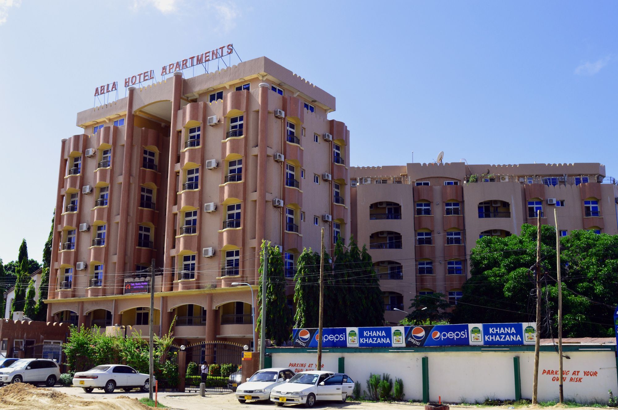 Abla Hotel Apartments Dar es Salaam Exterior foto